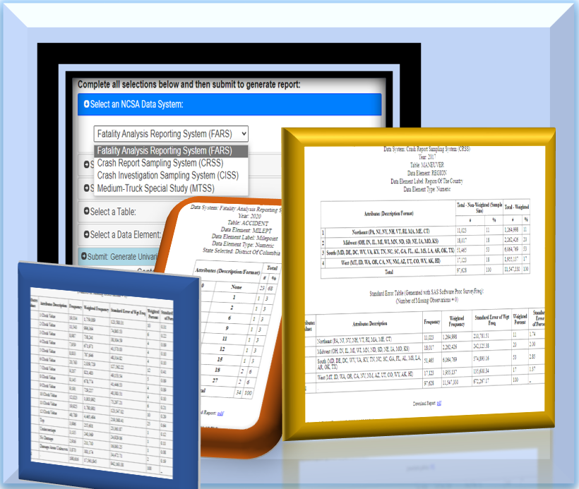 Motor Vehicle Crash Data-Book